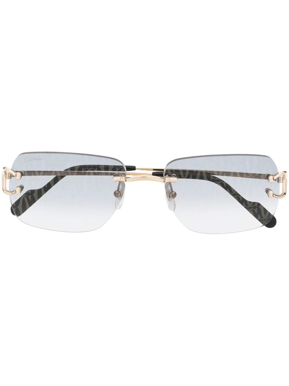 Cartier Eyewear lunettes de soleil à verres monogrammés