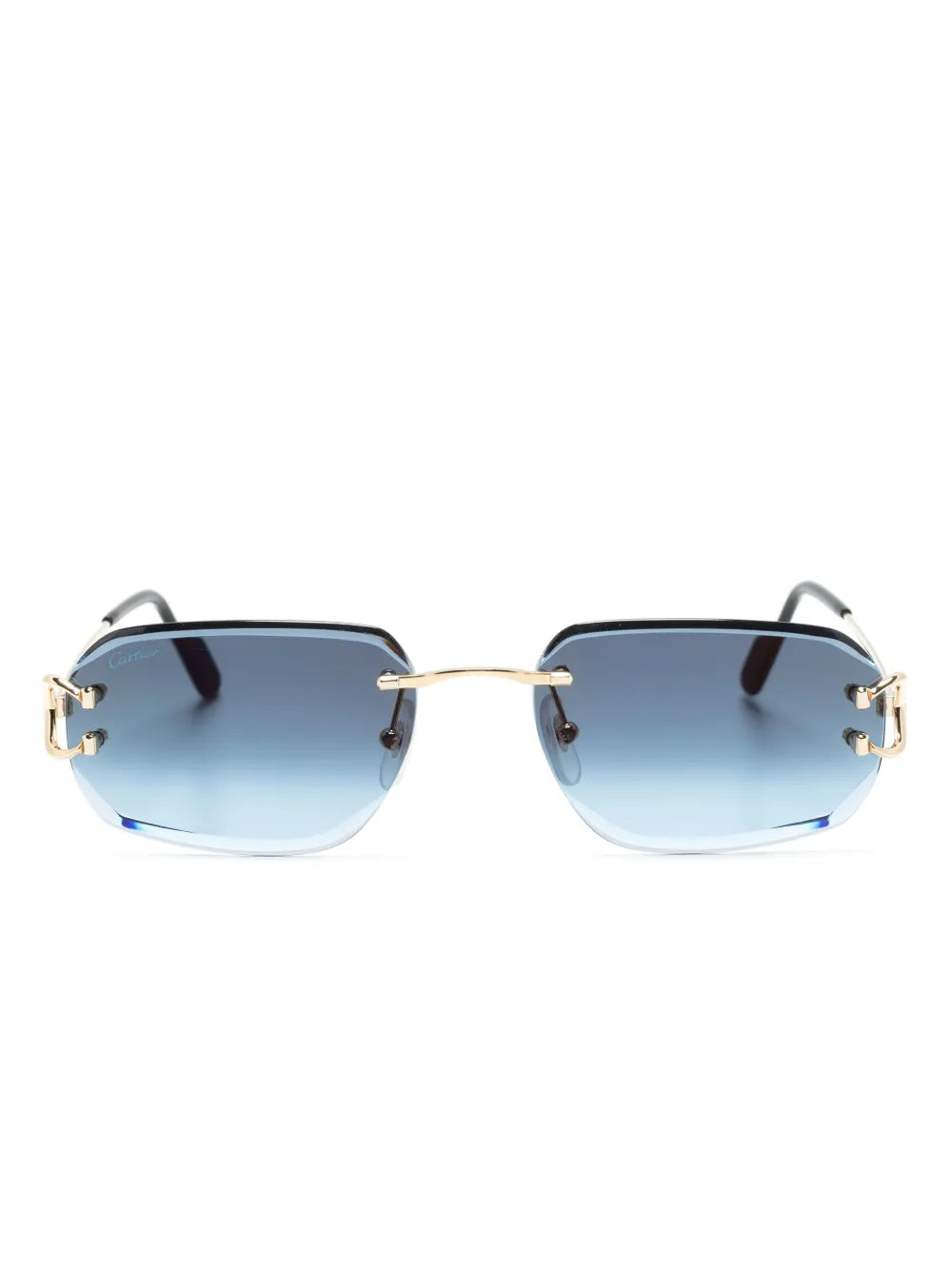 Cartier Eyewear lunettes de soleil 0468S à monture rectangulaire