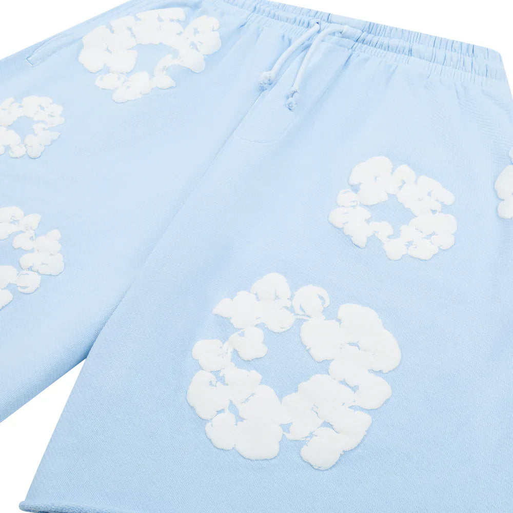 DENIM SHORT “Powder Edition”Bleu