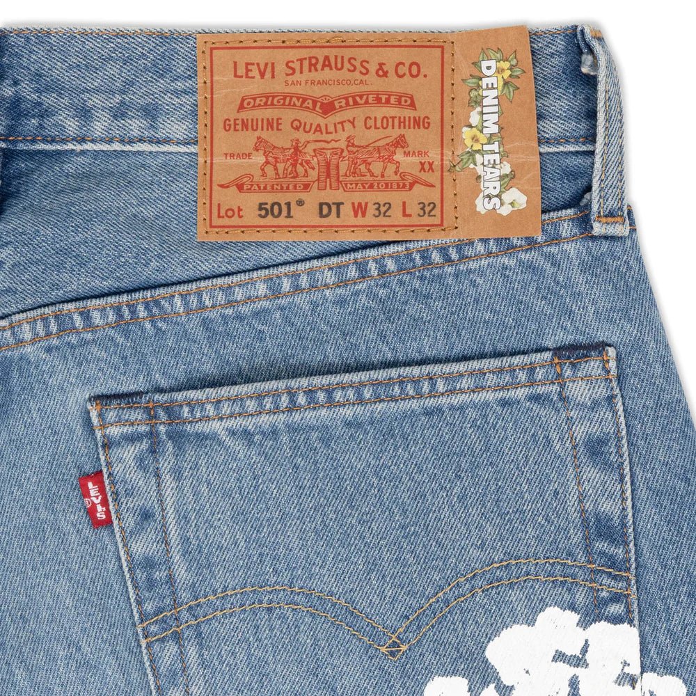 DENIM TEARS JEANS BLUE