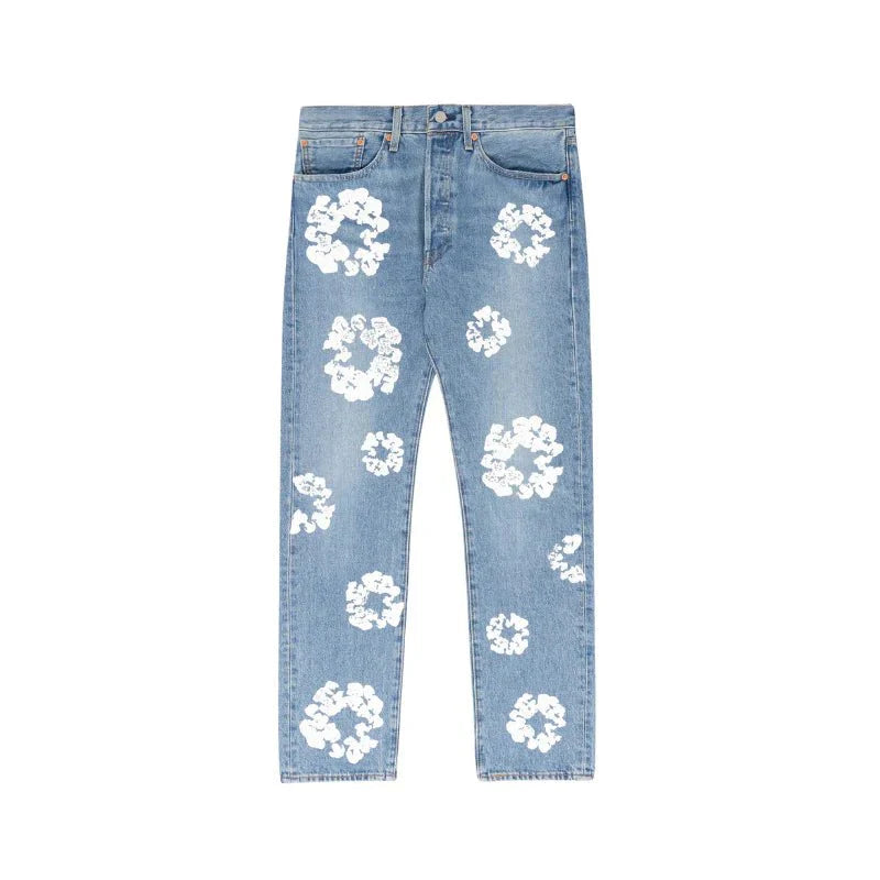 DENIM TEARS JEANS BLUE