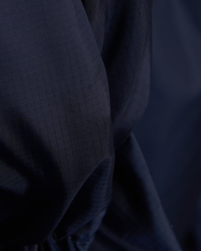 Short Water-Repellent Hooded Puffed Jacket