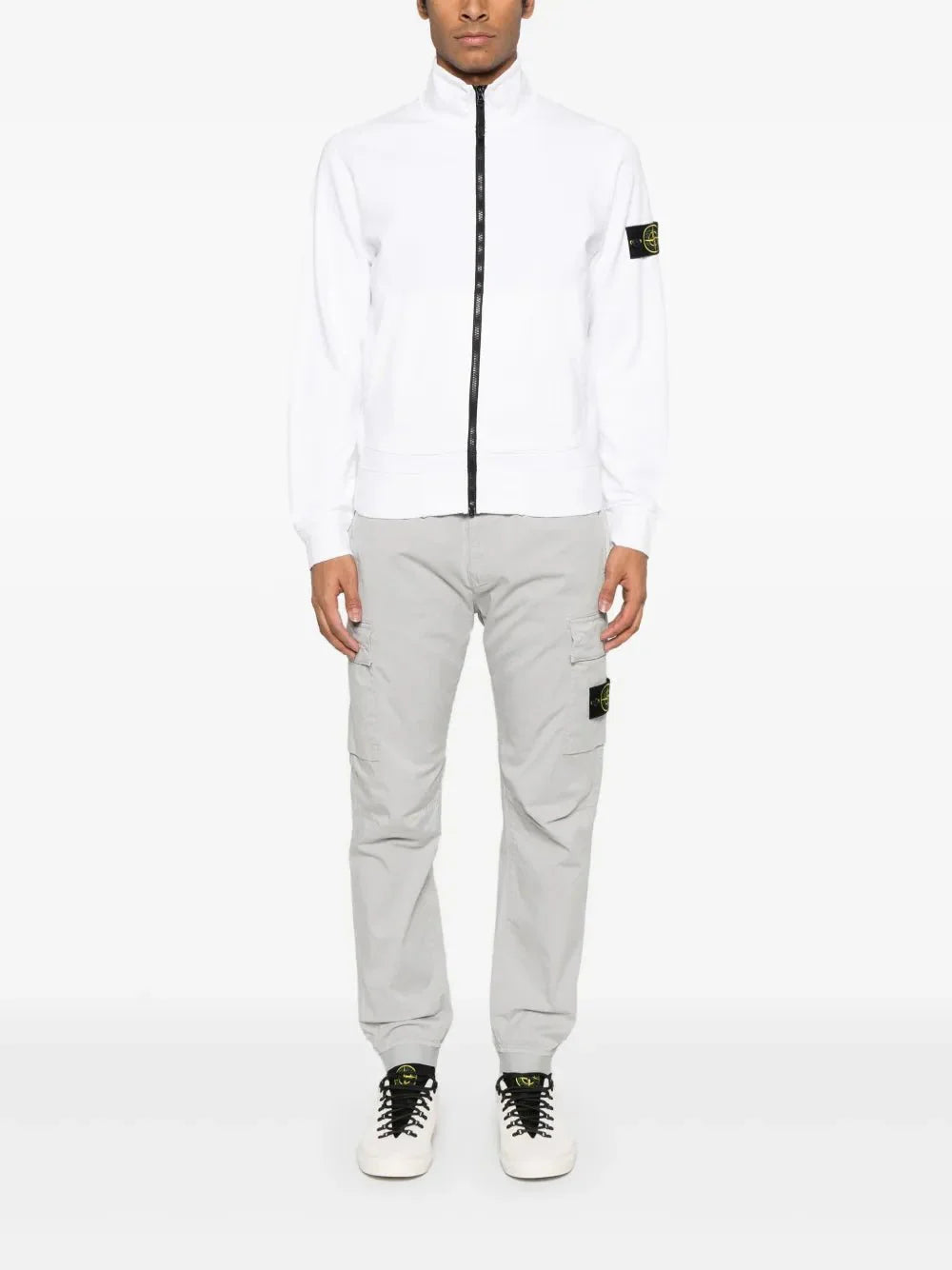 sweat en coton à patch Compass