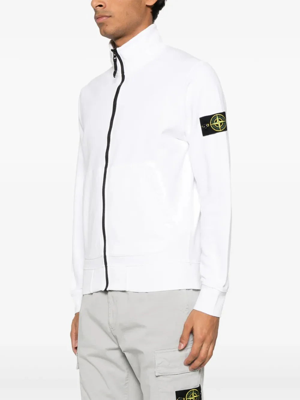 sweat en coton à patch Compass