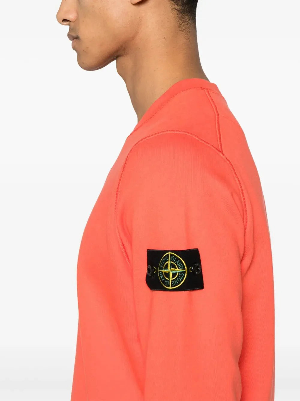 sweat en coton à patch Compass