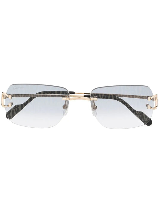 Cartier Eyewear lunettes de soleil à verres monogrammés
