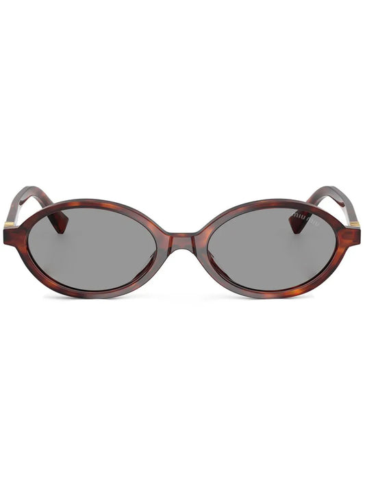 Miu Miu Eyewear lunettes de soleil à monture ovale