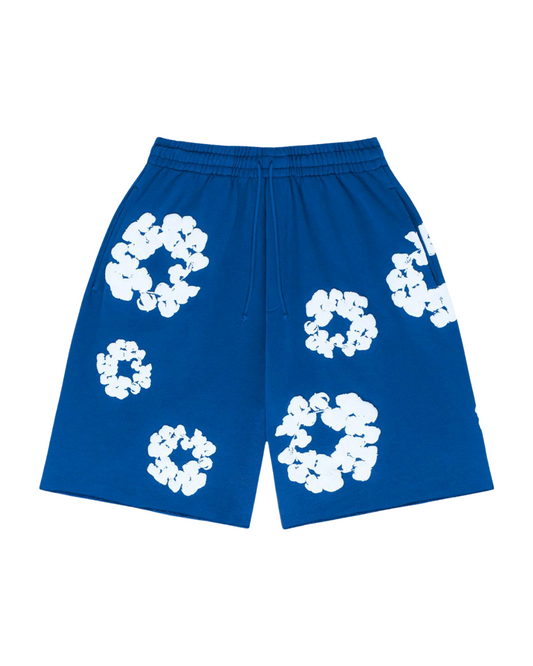 DENIM SHORT “Powder Edition” bleu roi