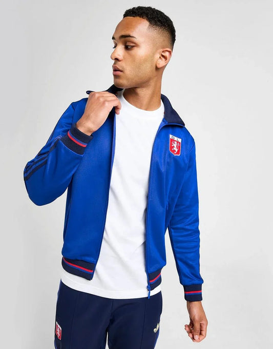 adidas Originals Olympique Lyon 75 Year Anniversary Track Top