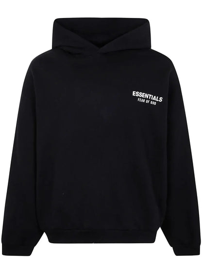 hoodie à logo imprimé