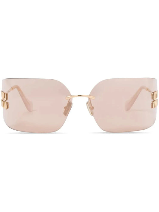 Miu Miu Eyewear lunettes de soleil Runway à monture carrée