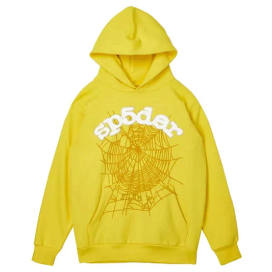 SPIDER HOODIE WEBSUIT YELLOW