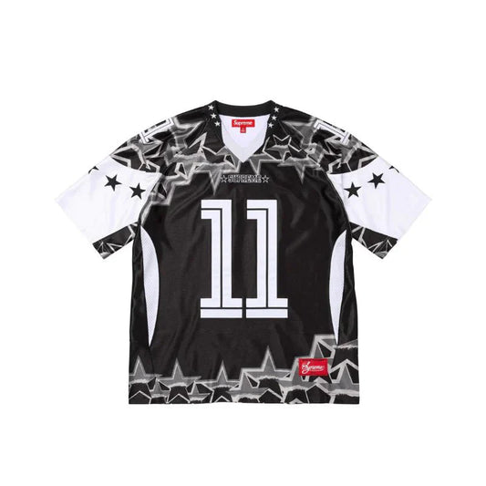 SUPREME JERSEY STARS FOOTBALL BLACK