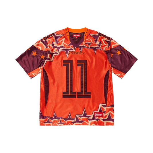 SUPREME JERSEY STARS FOOTBALL ORANGE