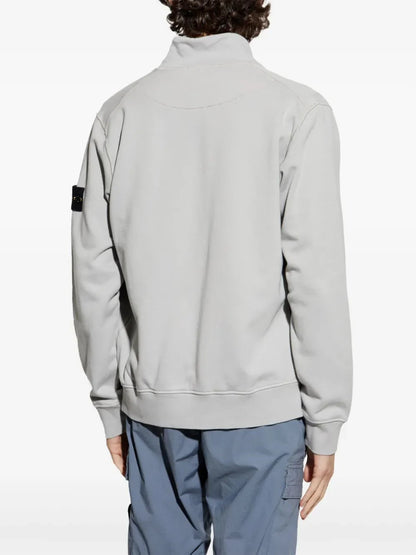 sweat en coton à patch Compass