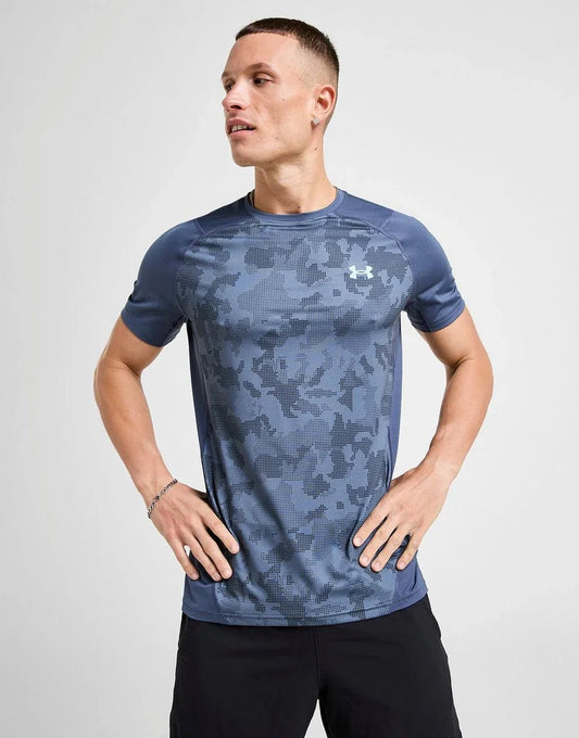 Under Armour T-Shirt HeatGear Camo Homme